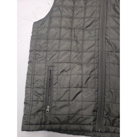 Beretta Men’s Green Quilted Vest Fleece Lined Outdoor Hunting Embroidery Size XL - Picture 6 of 14